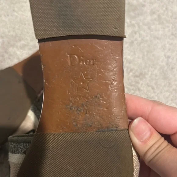 Dior Multicolor Slide Sandals - Picture 9 of 11